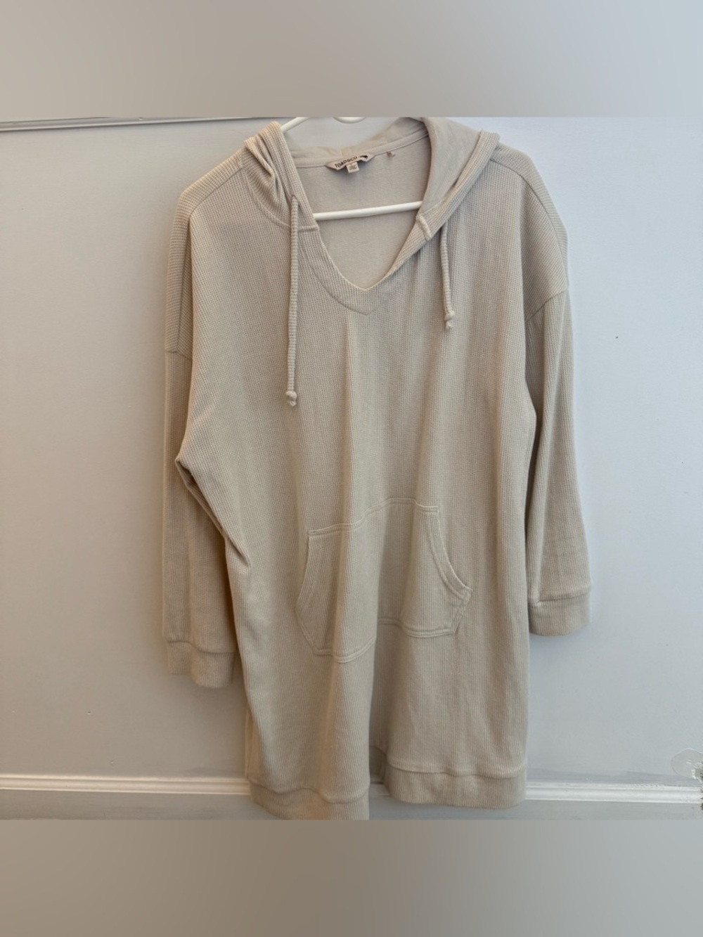 Toad&Co Byrne hooded dress sz L